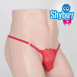 LACY POUCH MENS G STRING