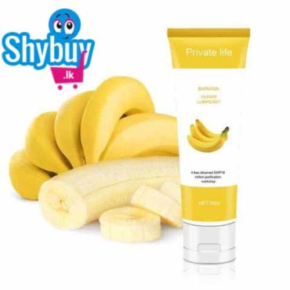 BANANA FLAVOURED PERSONAL LUBRICANT GEL