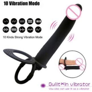 Double Penetration Anal Vibrator